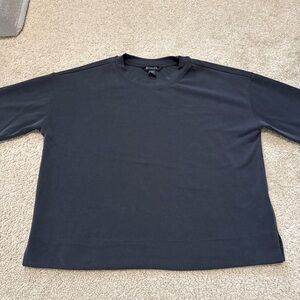 Athleta Women’s Black Crewneck Sweatshirt